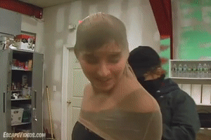 www.escapevideos.com - Charlotte Tape Hose Encase 2 thumbnail